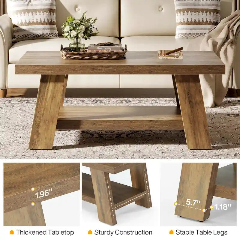 Table basse de ferme