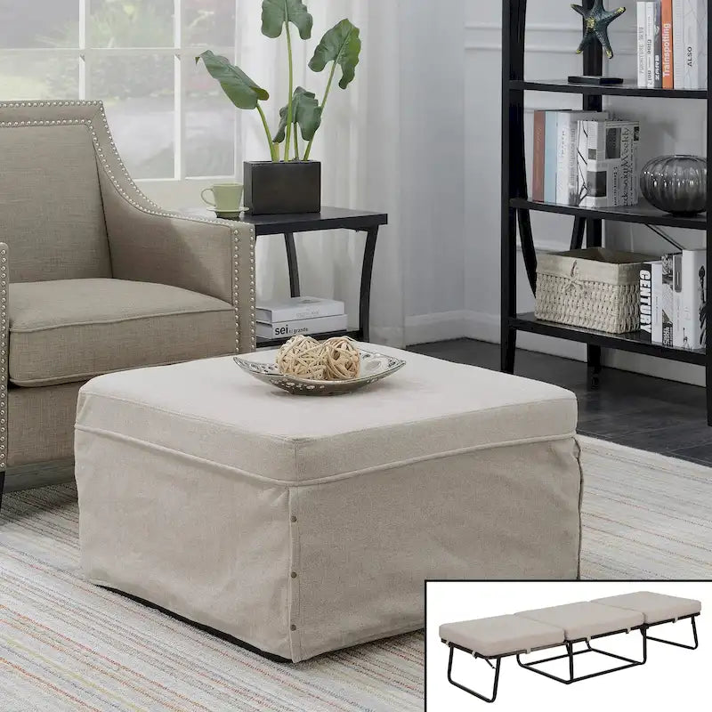 Table Basse Ottomane Lit Pliant