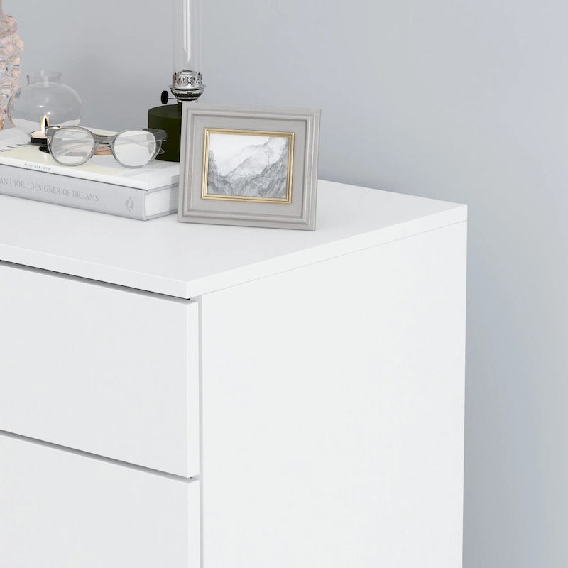 Commode 5 tiroirs Table de chevet Meuble de rangement