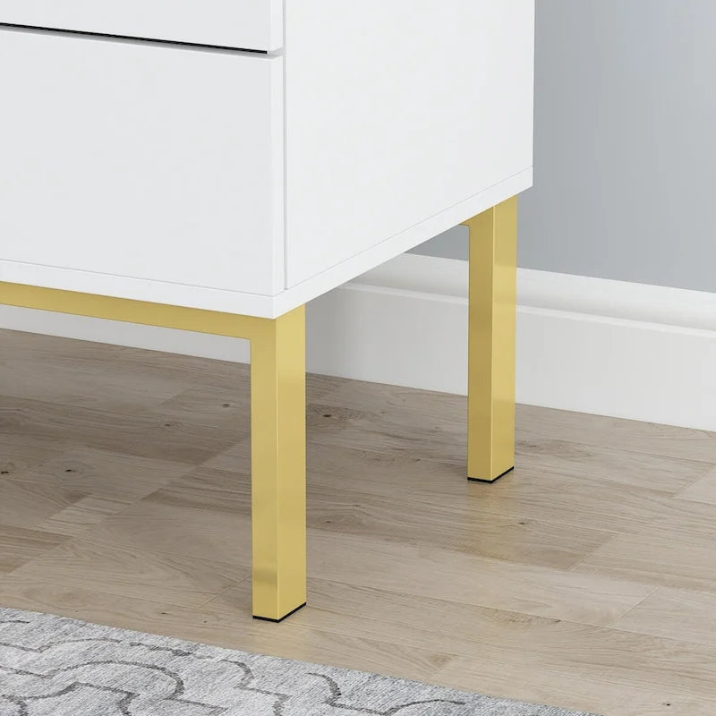 Commode 5 tiroirs Table de chevet Meuble de rangement