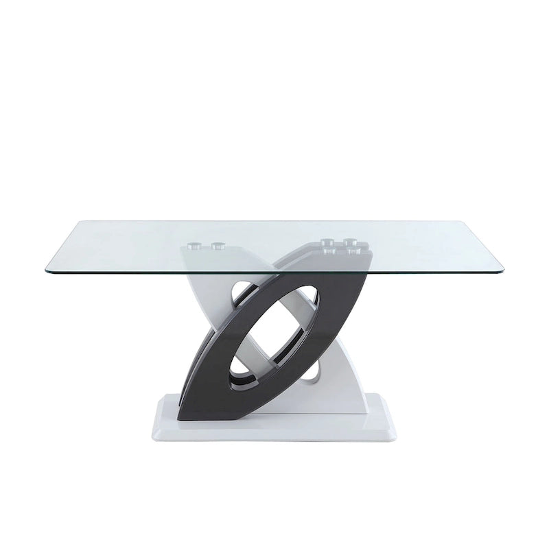 Table à manger en verre