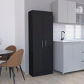 Meuble de garde-manger, design compact à 2 portes