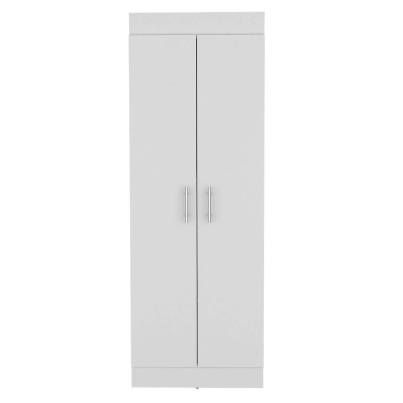 Meuble de garde-manger, design compact à 2 portes