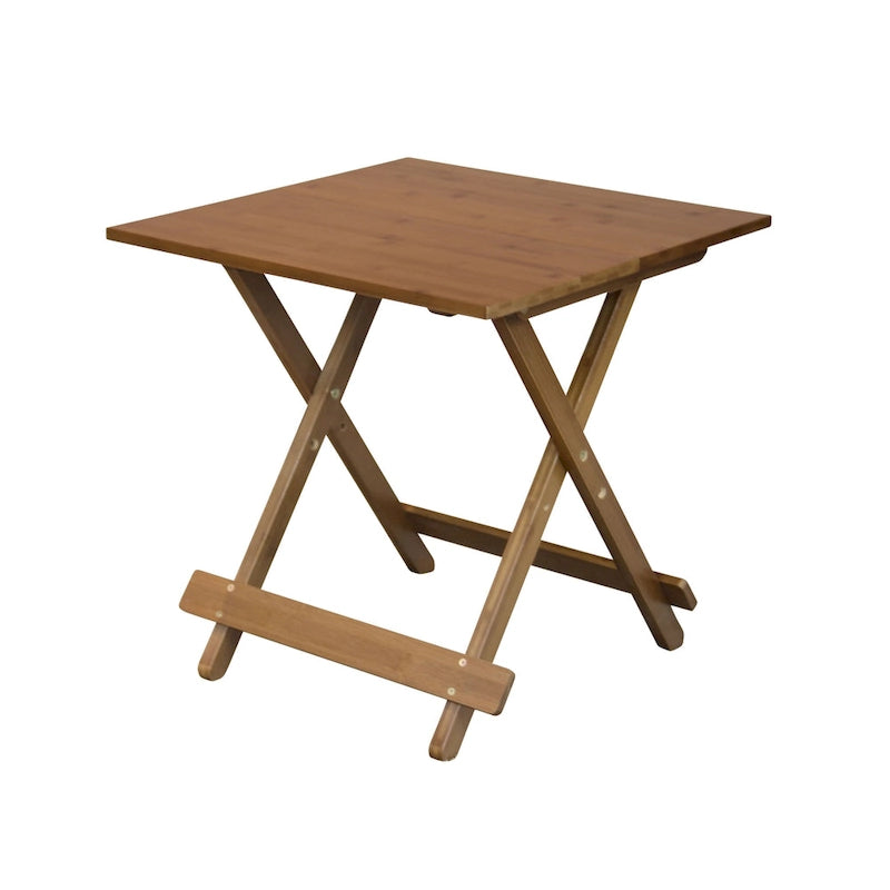 Table pliante en bambou massif