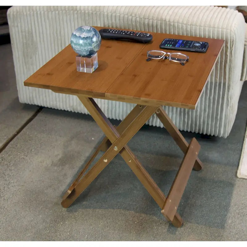 Table pliante en bambou massif
