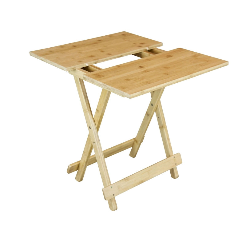 Table pliante en bambou massif