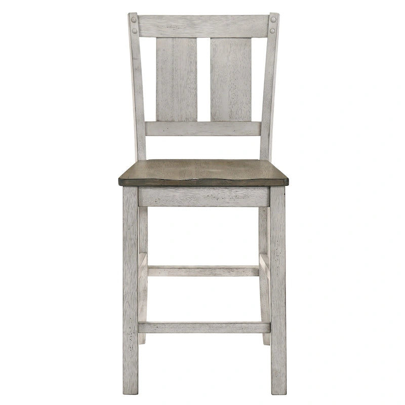 Chaises de bar rustiques en bois