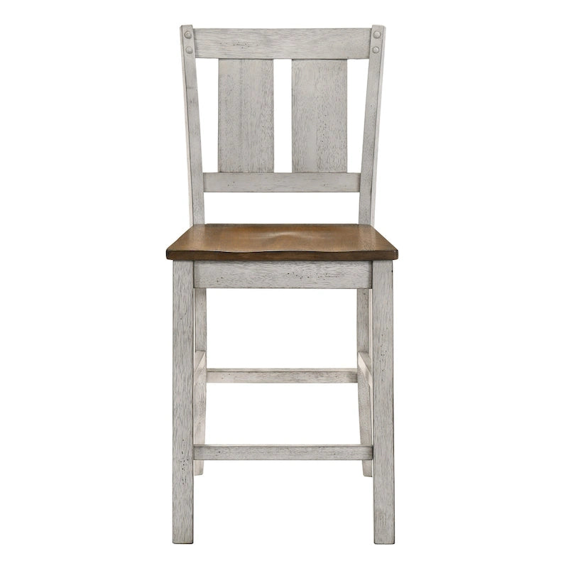 Chaises de bar rustiques en bois