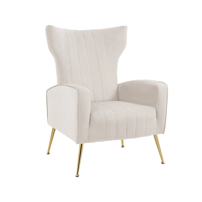 Fauteuil cabriolet d'appoint rembourré
