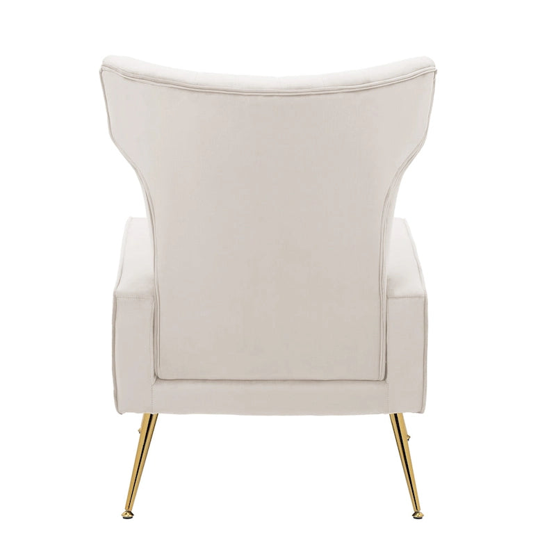 Fauteuil cabriolet d'appoint rembourré