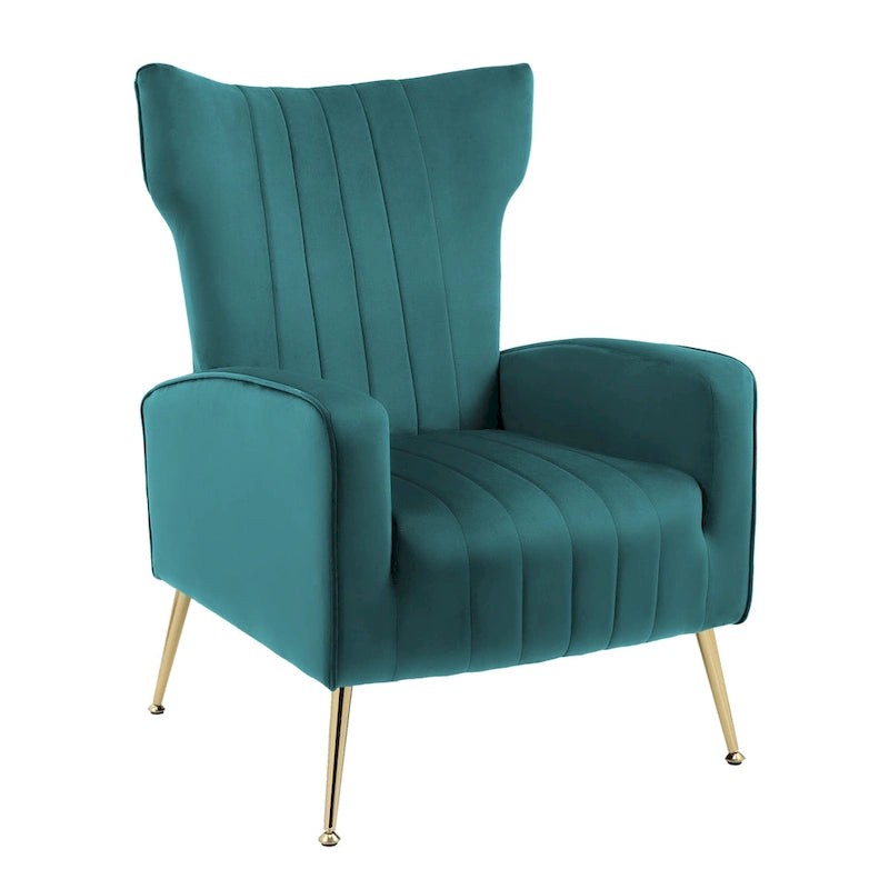 Fauteuil cabriolet d'appoint rembourré