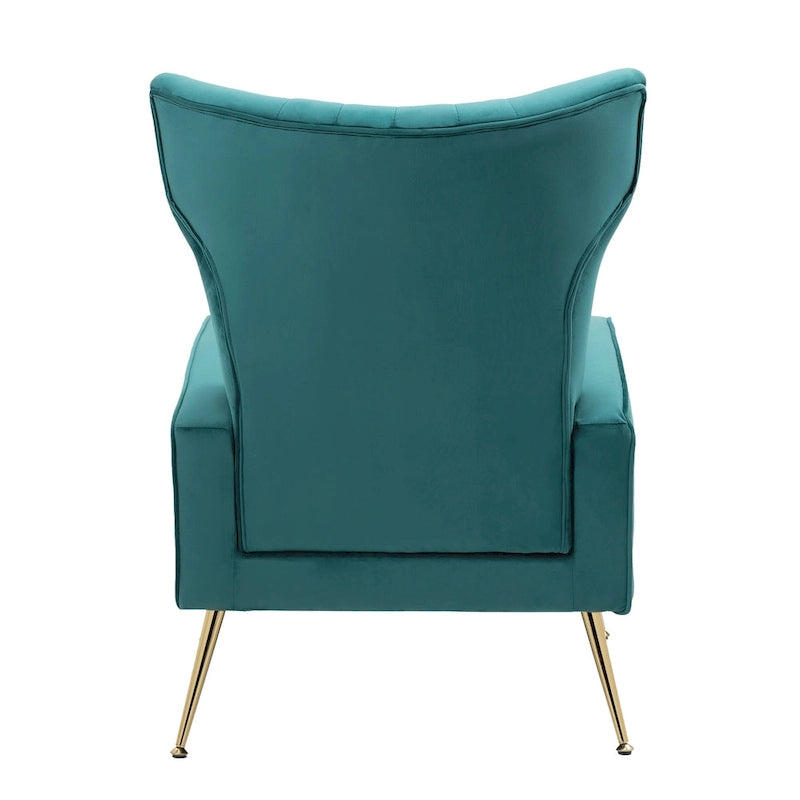 Fauteuil cabriolet d'appoint rembourré