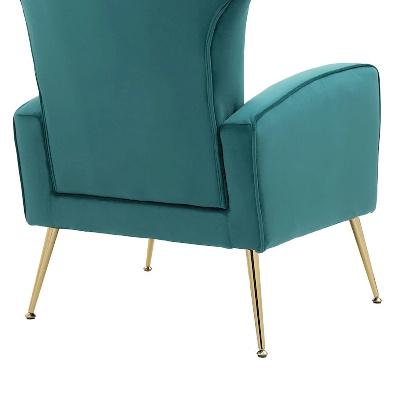 Fauteuil cabriolet d'appoint rembourré