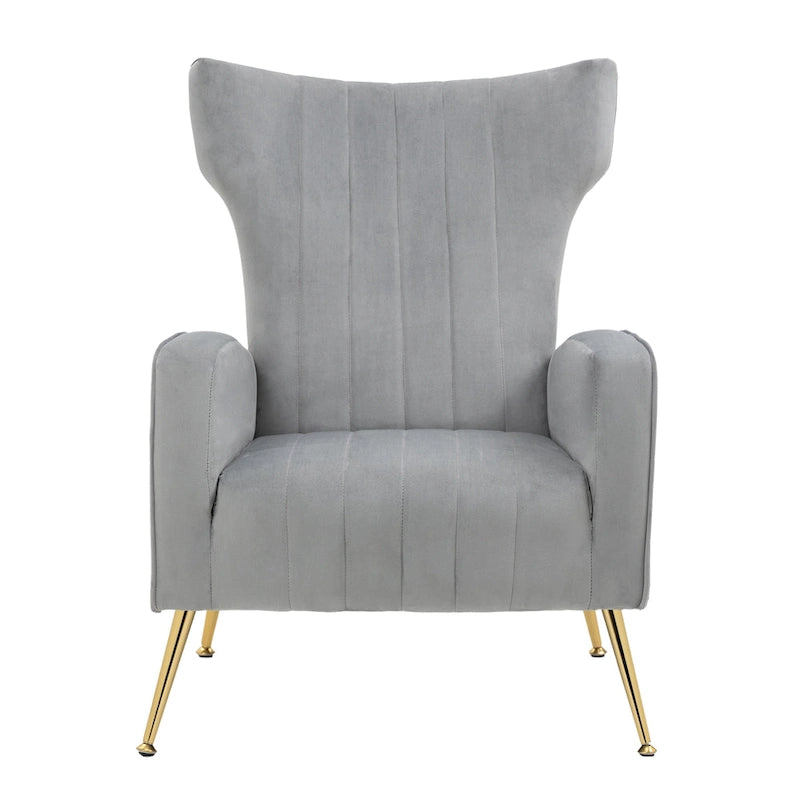Fauteuil cabriolet d'appoint rembourré