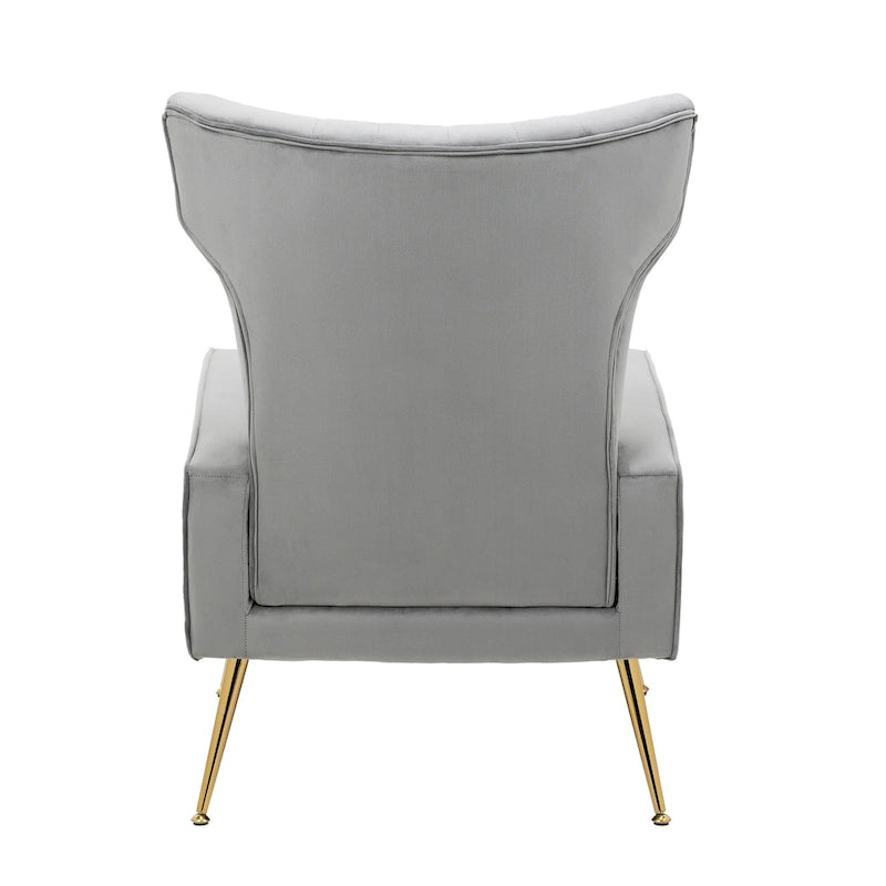 Fauteuil cabriolet d'appoint rembourré