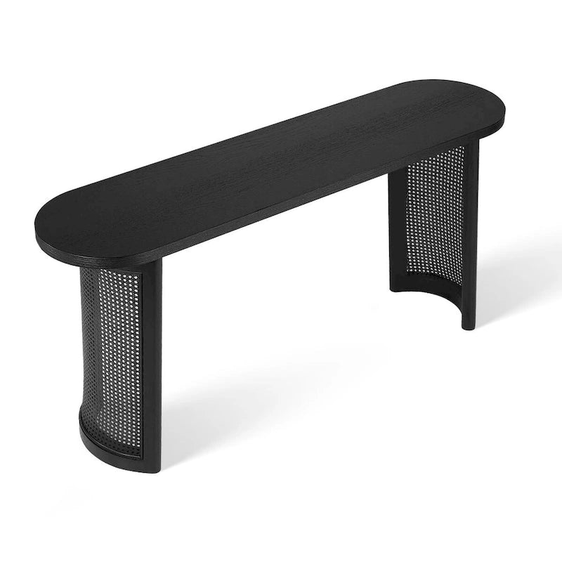 Console en rotin massif