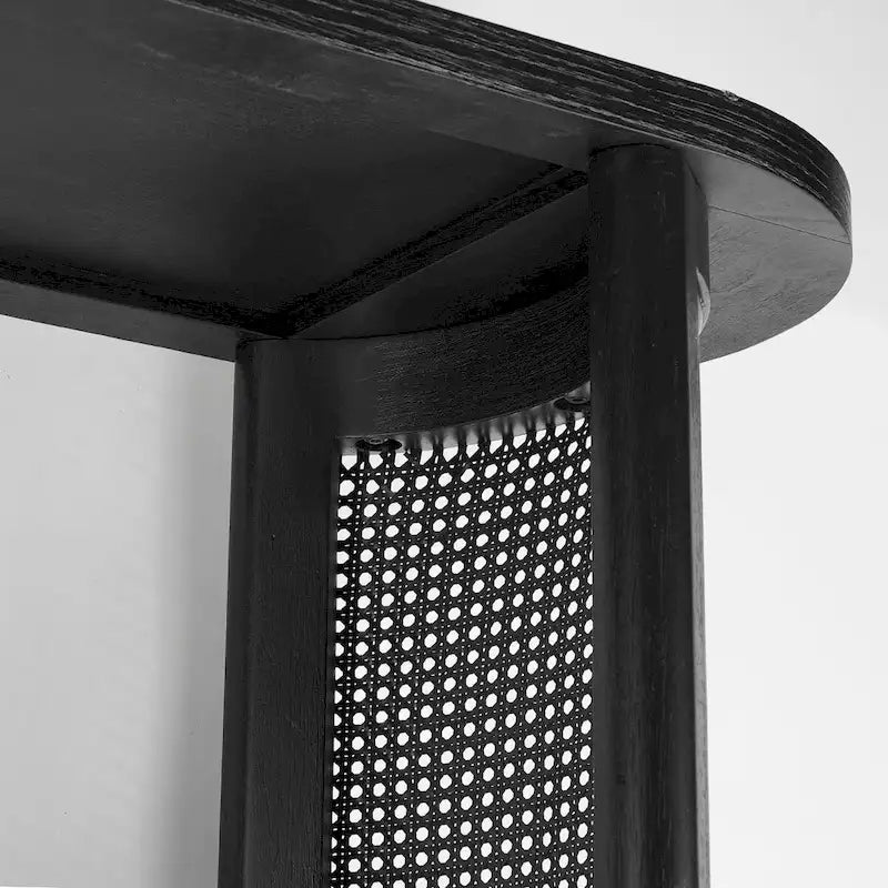 Console en rotin massif