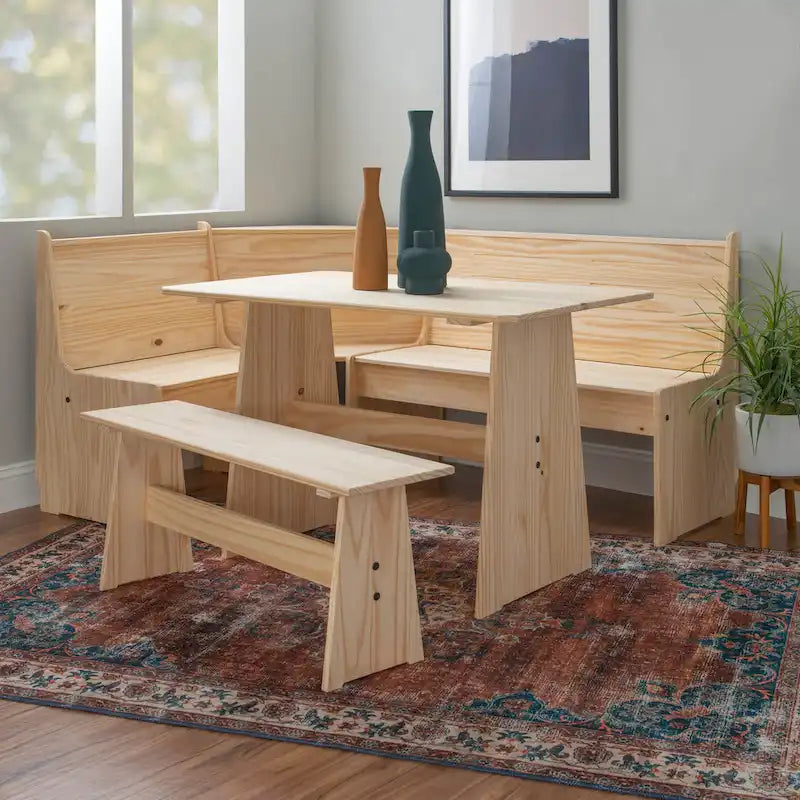 Coin repas en bois massif