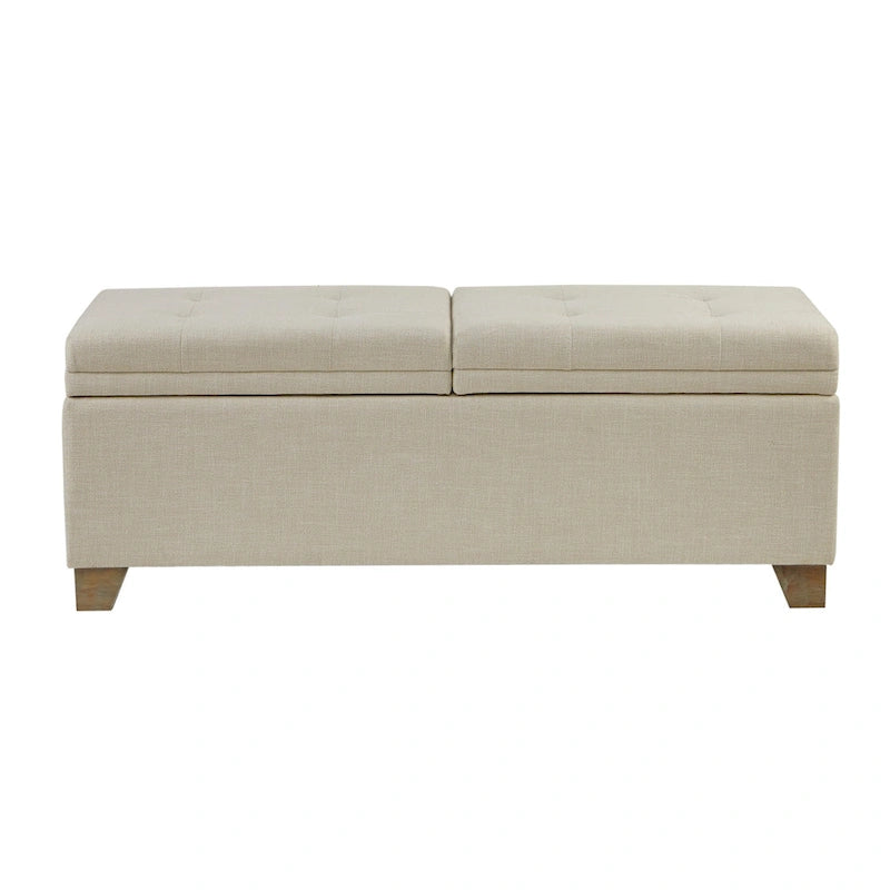 Banc de rangement à fermeture douce