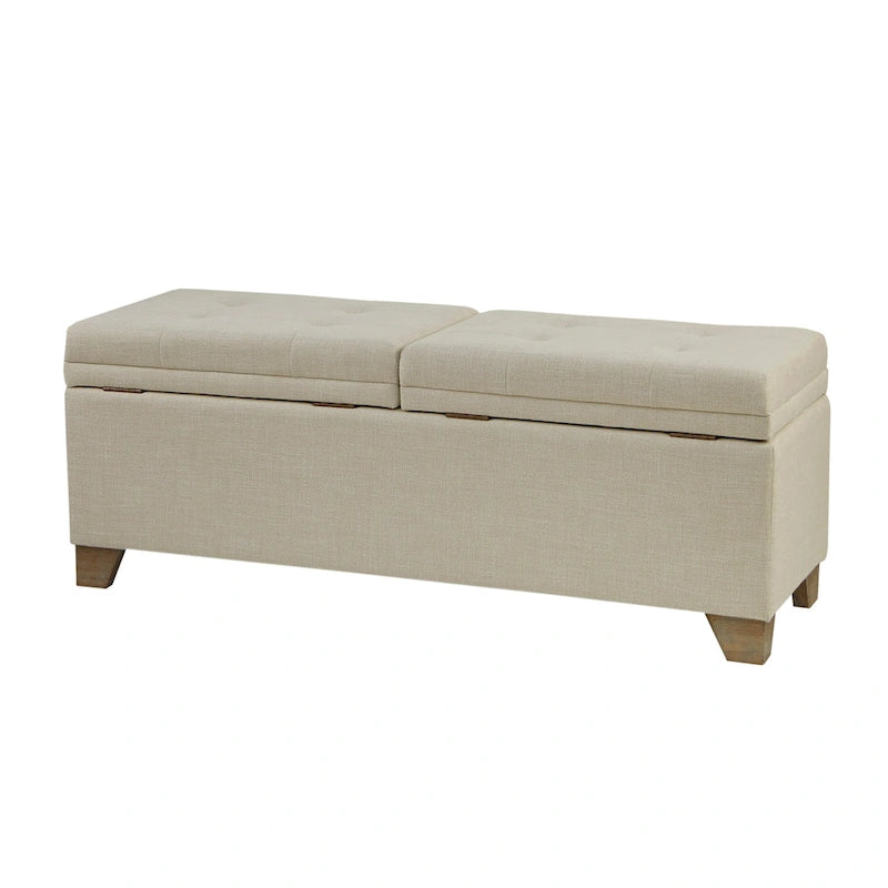 Banc de rangement à fermeture douce