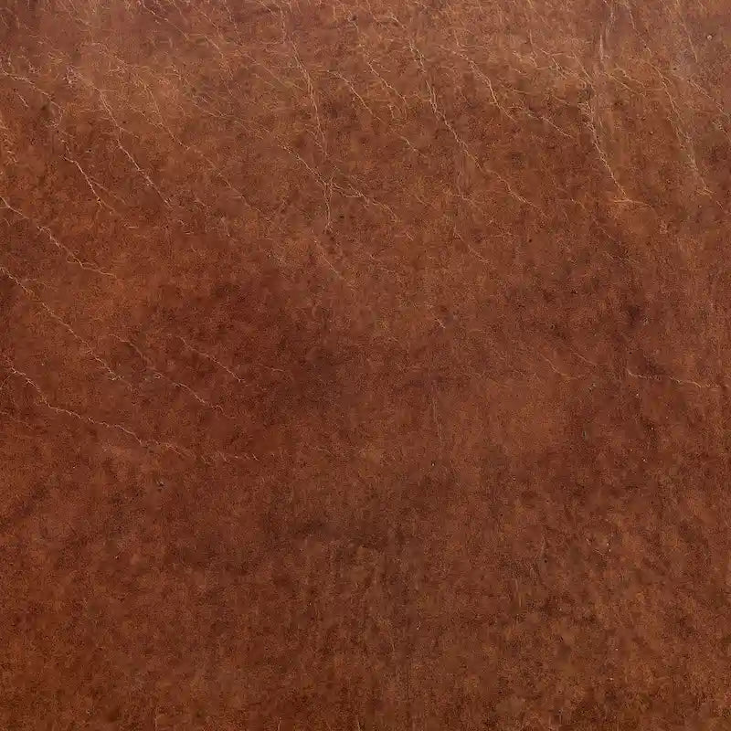 Fauteuil d'appoint de salon en cuir véritable