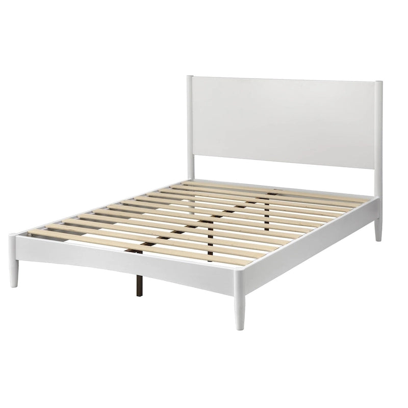 Lit plateforme Queen en pin massif