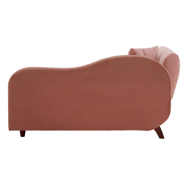 Chaise longue de rangement bicolore