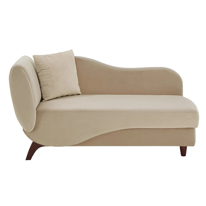 Chaise longue de rangement bicolore