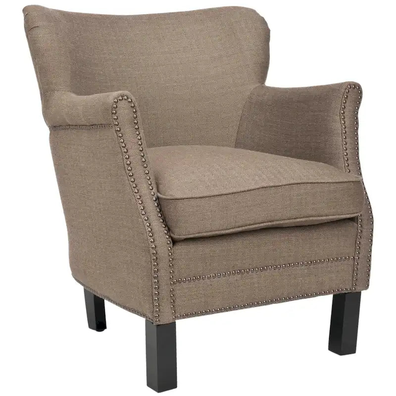 Fauteuil club marron