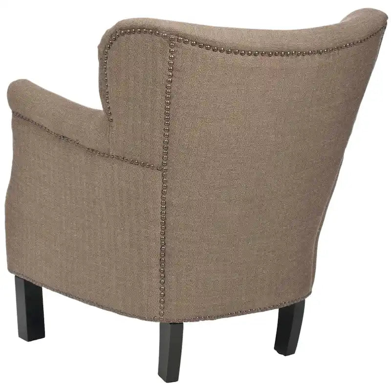 Fauteuil club marron