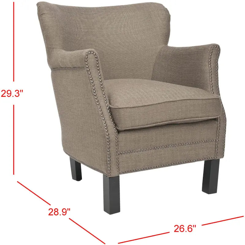 Fauteuil club marron