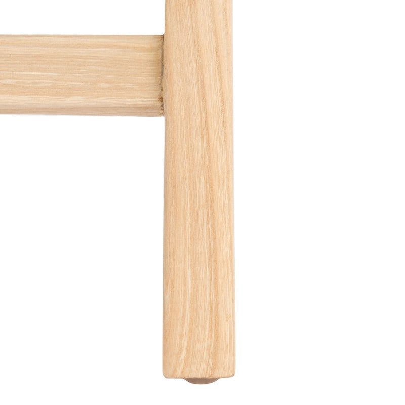 Fauteuil d'appoint en cuir tressé