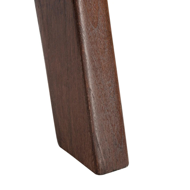 Fauteuil d'appoint en cuir tressé