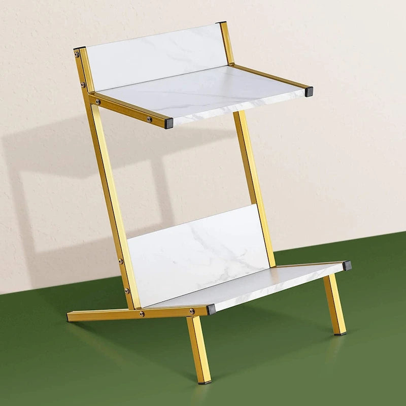 Petite Table d'appoint avec Rangement, Table de Chevet Moderne et Simple