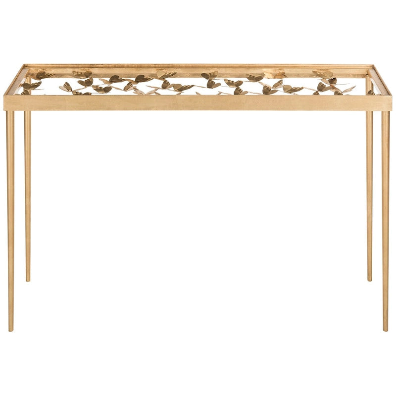 Console Papillon en Feuille d'Or Antique