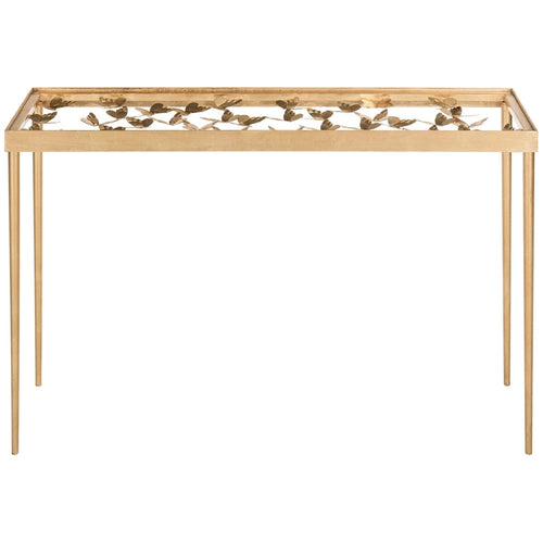 Console Papillon en Feuille d'Or Antique