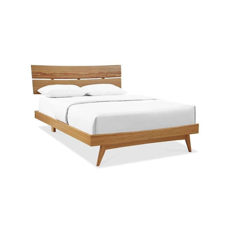 Lit plateforme California King, doré