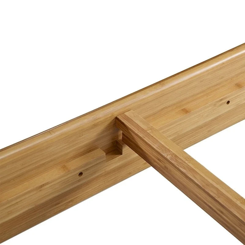 Lit plateforme California King, doré