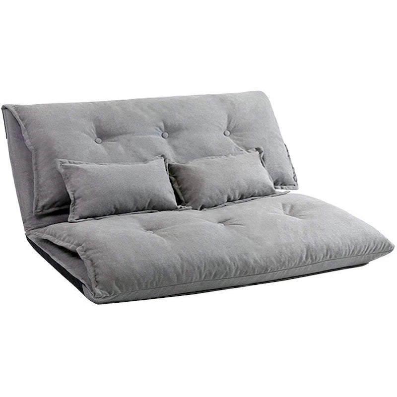 Fauteuil-lit réglable, ergonomique et recouvert de tissu