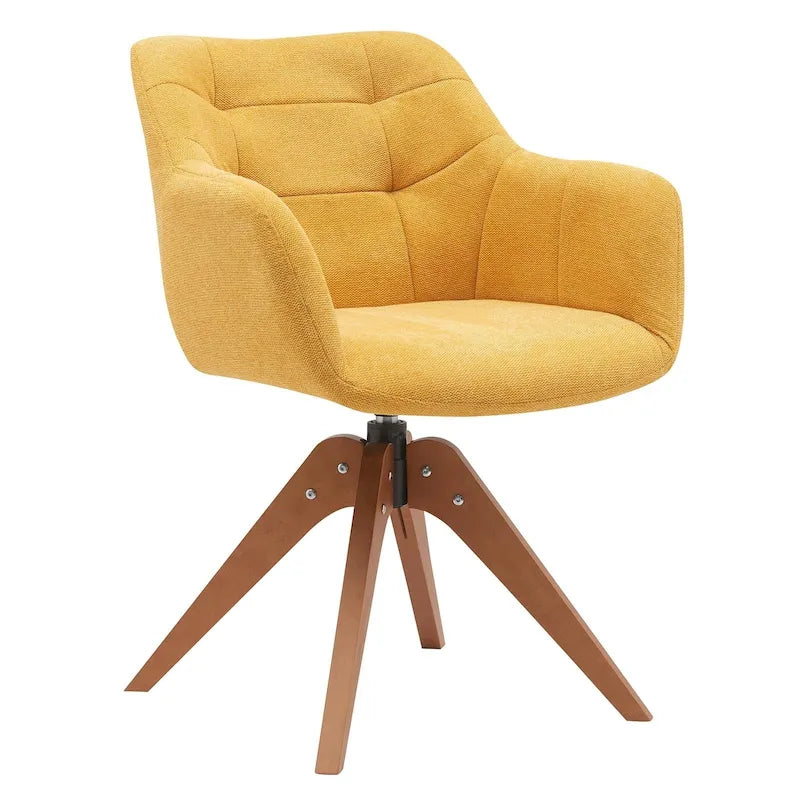 Fauteuil pivotant de bureau en suédine