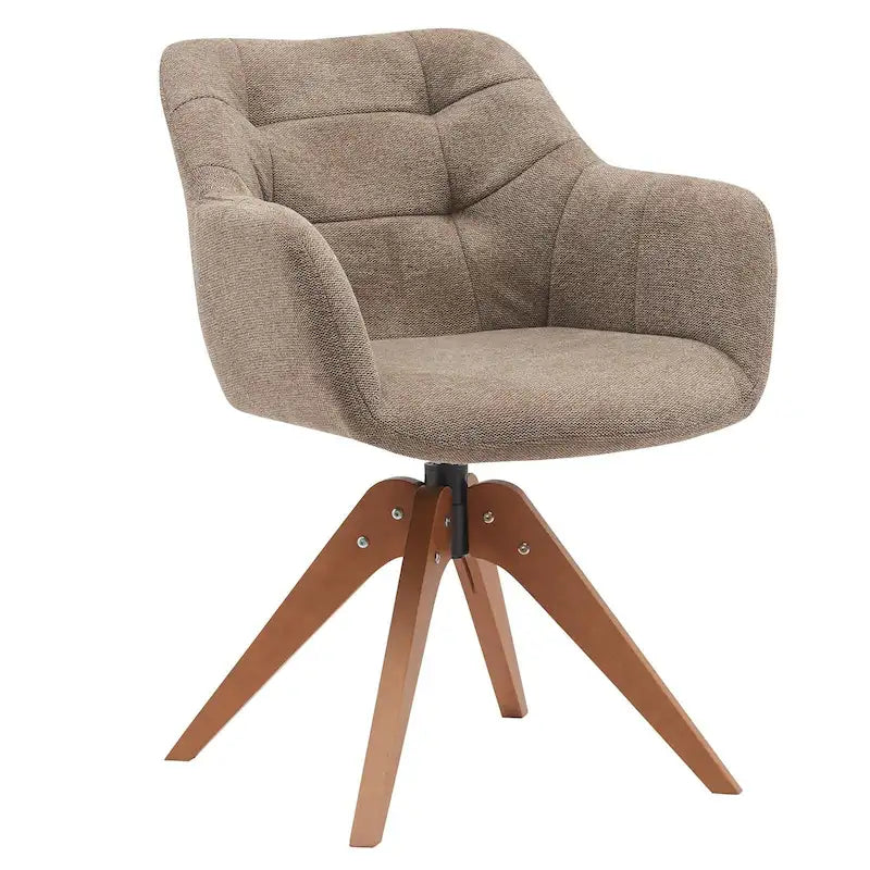 Fauteuil pivotant de bureau en suédine