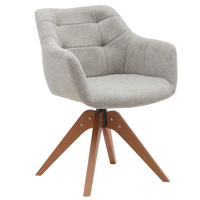 Fauteuil pivotant de bureau en suédine