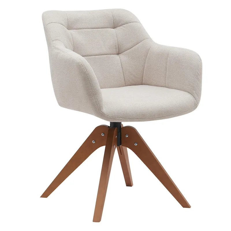 Fauteuil pivotant de bureau en suédine