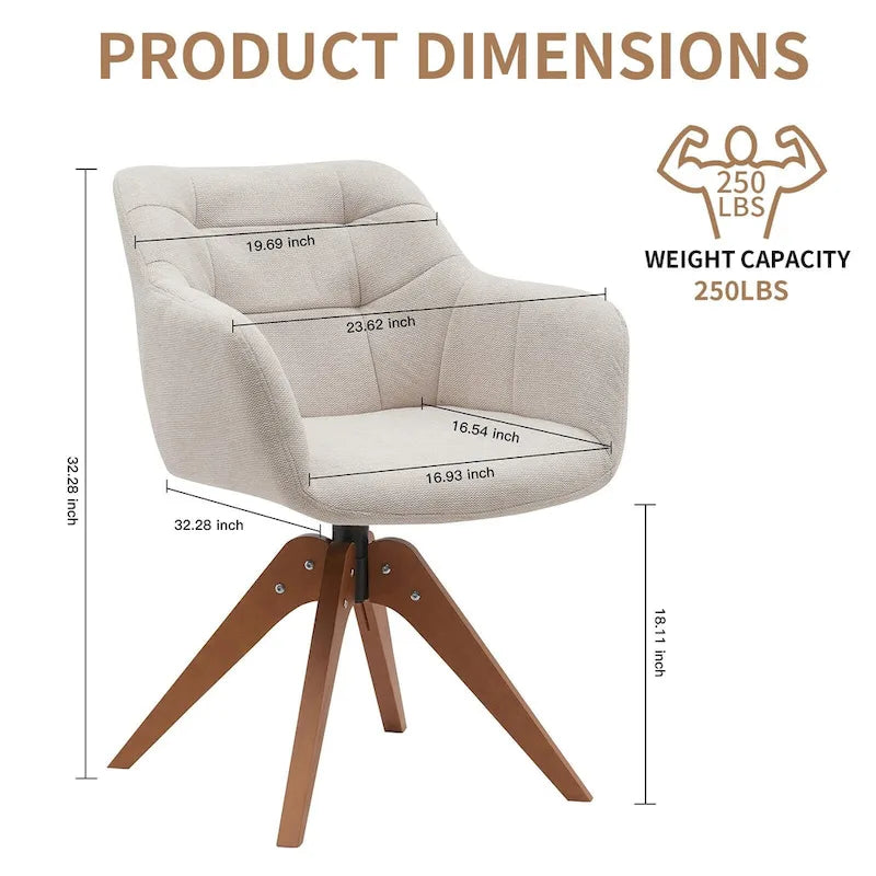 Fauteuil pivotant de bureau en suédine