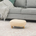 Repose-pieds en U, pouf