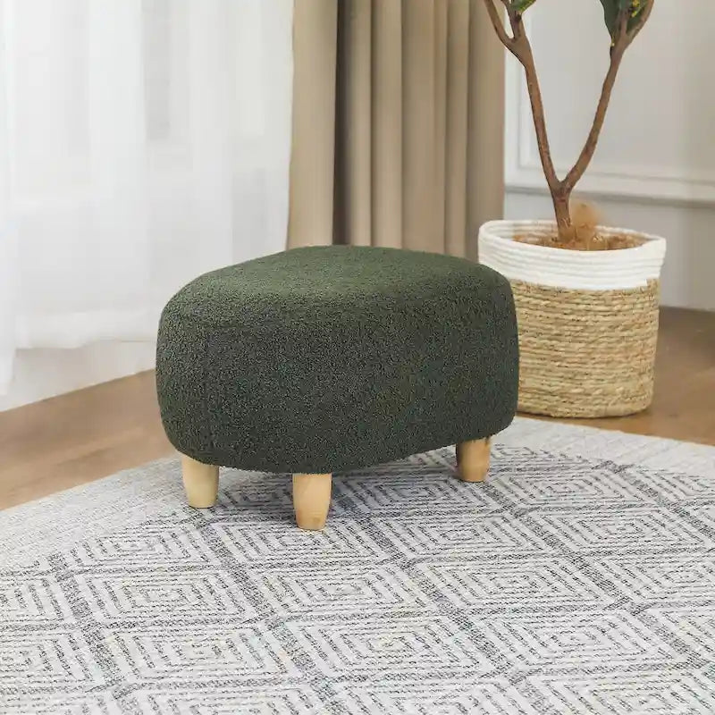 Repose-pieds en U, pouf