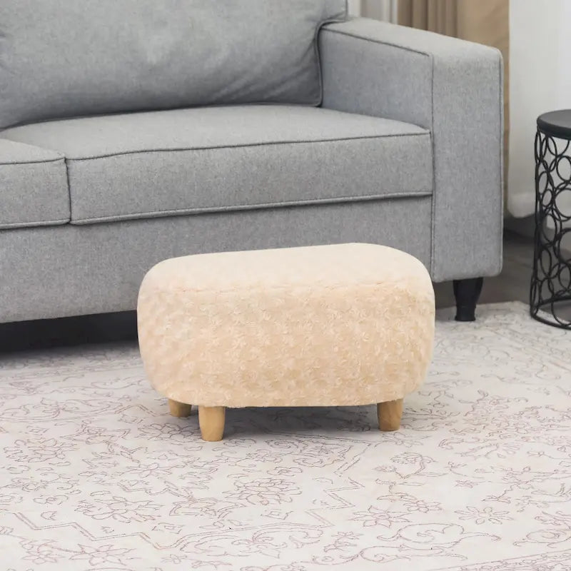 Repose-pieds en U, pouf