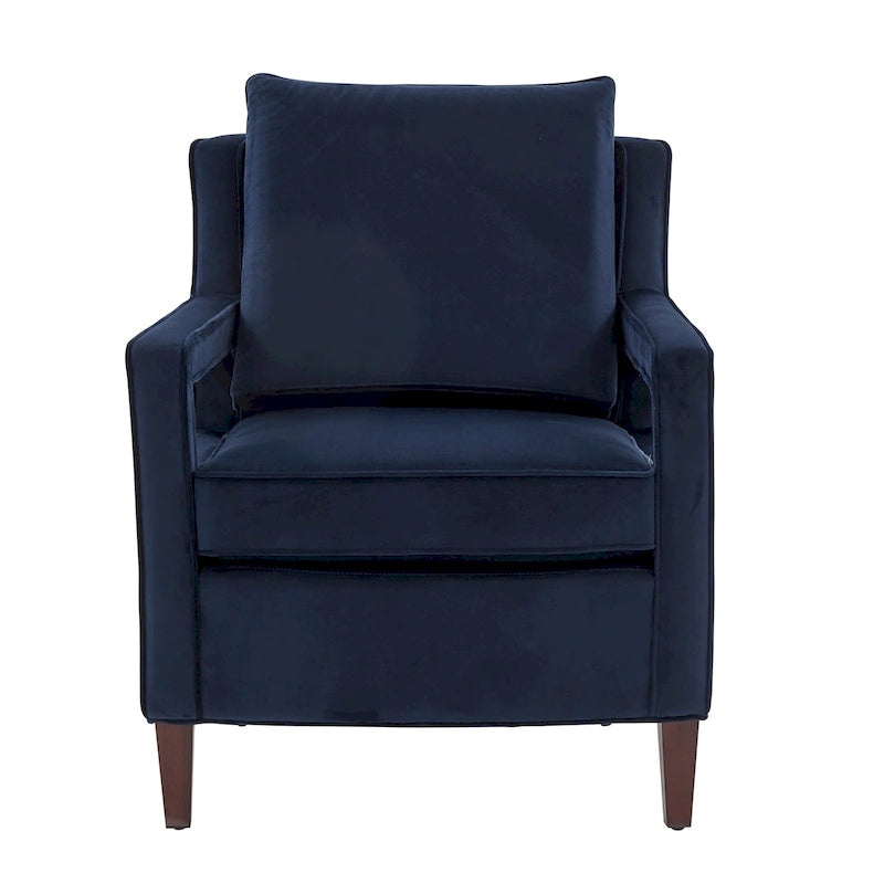 Fauteuil d'appoint en velours
