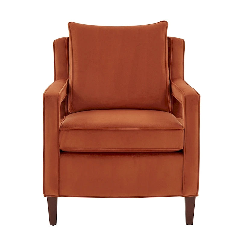 Fauteuil d'appoint en velours