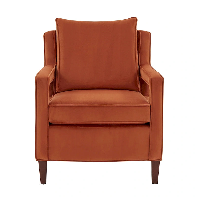 Fauteuil d'appoint en velours